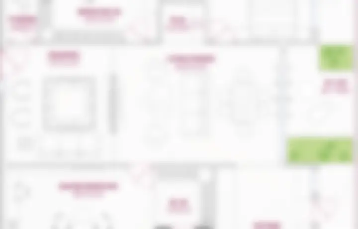 Blurred preview of a 3 BHK floor plan at The Trilight Kokapet